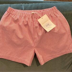 The Beaufort Bonnet Company Sheffield Shorts Red Checkered Kids Shorts
